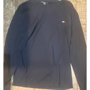 Tommy Hilfiger Shirt Sleepwear Blue XL Thermal Long-Sleeve Top